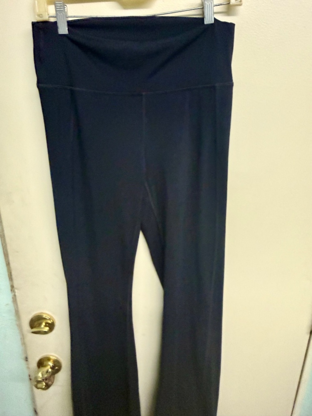 Fabletics Black Bootcut Leggings | Yoga Pants Activewear - Picture 3 of 4